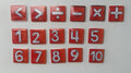 Traceable Magnetic Numbers & Math Symbols Educational Manipulative Set