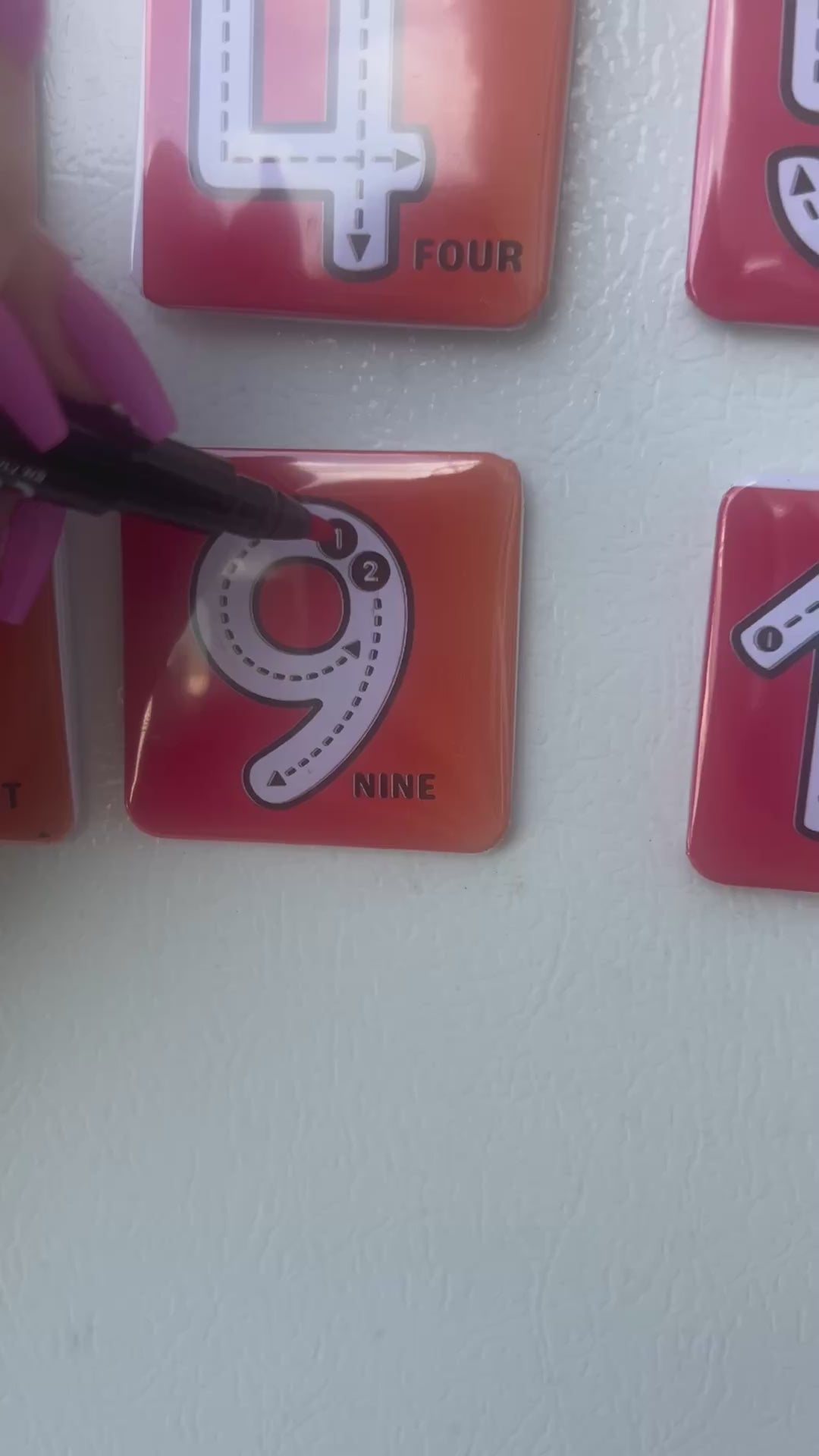 Traceable Magnetic Numbers & Math Symbols Educational Manipulative Set